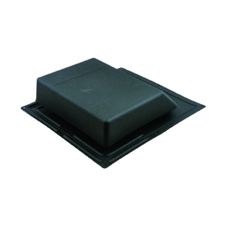 AIR VENT 14.9 in. H X 16.6 in. W X 28 in. L X 9 in. D Black Plastic Roof Vent 90121